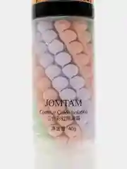 База под макияж трехцветная выравнивающая "JOMTAM", праймер основа для лица, 40гр