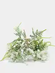 Белый искусственные растения Нежные соцветия