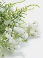 Белый искусственные растения Нежные соцветия