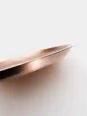 Поднос металлический, медный, 45 см