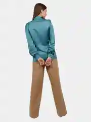 Рубашка с завязками на шее