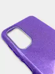 Фиолетовый чехол Samsung Galaxy A13, блестящий