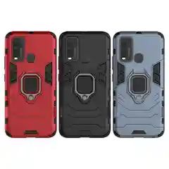 Чехол противоударный с кольцом-держателем на Vivo Y30 (Виво У30)