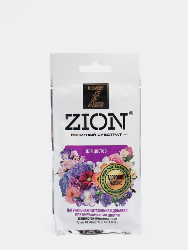 Ионитный питательный субстрат "ZION для цветов", 30 г
