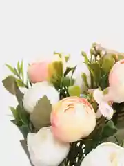 Оранжевый искусственные цветы "Букет пионов"