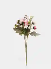 Коралловый искусственные цветы "Букет пионов"