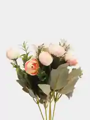Бежевый искусственные цветы "Букет пионов"