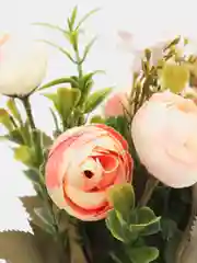 Бежевый искусственные цветы "Букет пионов"