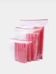Пакеты прозрачные с замком Zip-lock, 100 штук