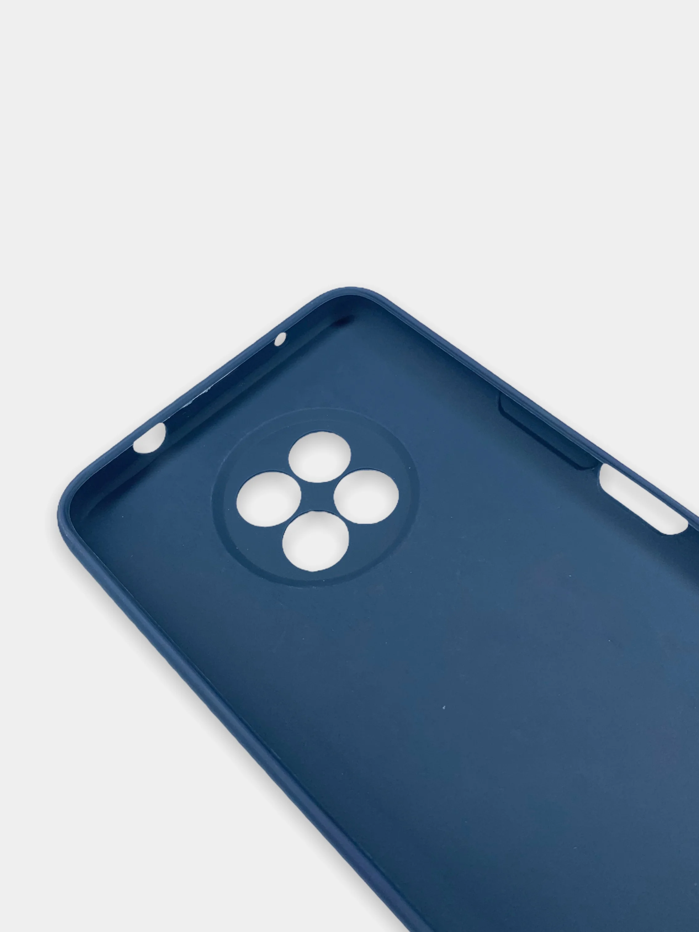 Бирюзовый чехол для Honor X20, Honor 50 Lite, без выреза для вспышки, силиконовый, цветной, матовый