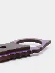 Желтый нож Керамбит, деревянный