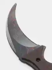 Серый нож Керамбит, деревянный