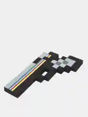 Черный пистолет по мотивам игры Minecraft (Майнкрафт)
