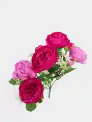Сиреневый искусственные цветы "Букет Пионов"