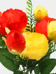 Оранжевый искусственные цветы "Букет Пионов"