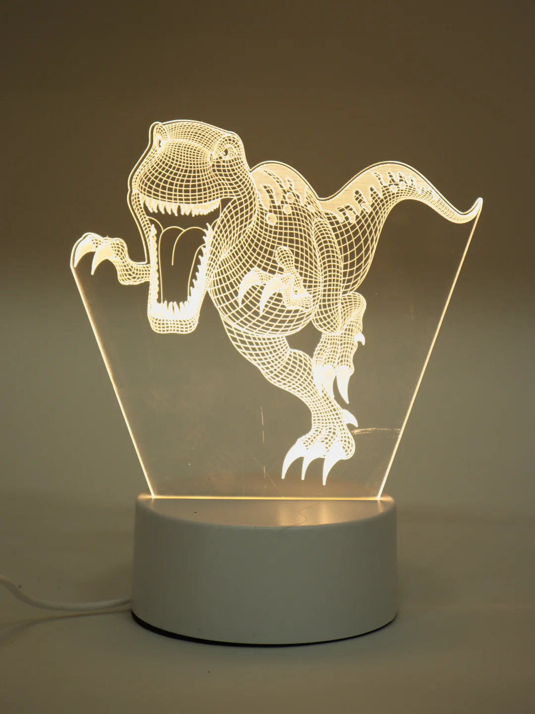 Кремовый светильник-ночник 3D светодиодный LED, подарок