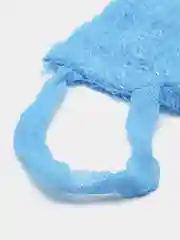Голубой мочалка для тела