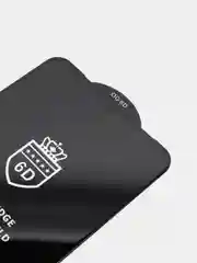 Защитное стекло Xiaomi Redmi 9A / Redmi 9C, 6D, черное
