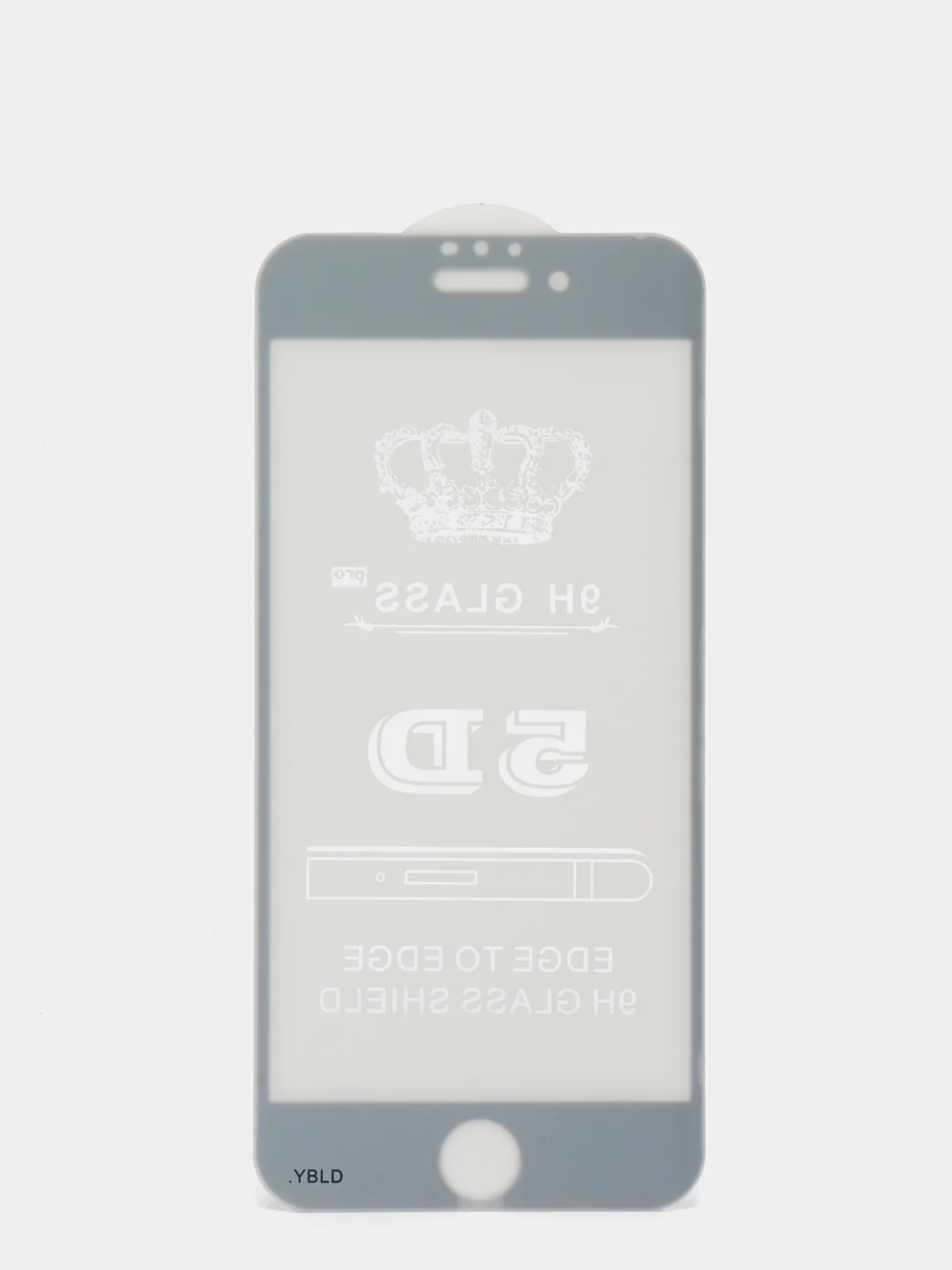 Защитное стекло iPhone 7 / iPhone 8, 5D, черное