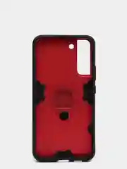 Красный чехол противоударный с кольцом-держателем на Samsung Galaxy S22+ (Plus) Самсунг С22 +