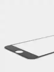 Защитное стекло iPhone 7 / iPhone 8, с защитной сеткой на динамике, черное