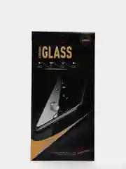 Защитное стекло iPhone 7 / iPhone 8, с защитной сеткой на динамике, черное