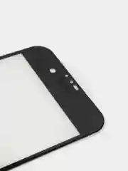 Защитное стекло iPhone 7 / iPhone 8, с защитной сеткой на динамике, черное