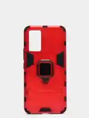 Красный чехол противоударный с кольцом-держателем на Vivo V21 (Виво В21)