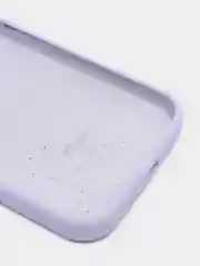 Лавандовый чехол Silicone Case для iPhone 12/12Pro, закрытый низ