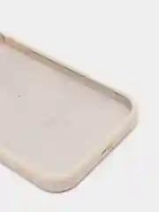 Молочный чехол Silicone Case для iPhone 12/12Pro, закрытый низ