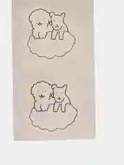 Коралловый временная переводная татуировка "Забавные мишки", 9,5х5,5 см