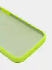 Салатовый чехол Silicone Case для iPhone 12/12Pro, закрытый низ