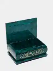 Оливковый шкатулка для хранения ювелирных украшений