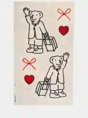 Медный временная переводная татуировка "Забавные мишки", 9,5х5,5 см