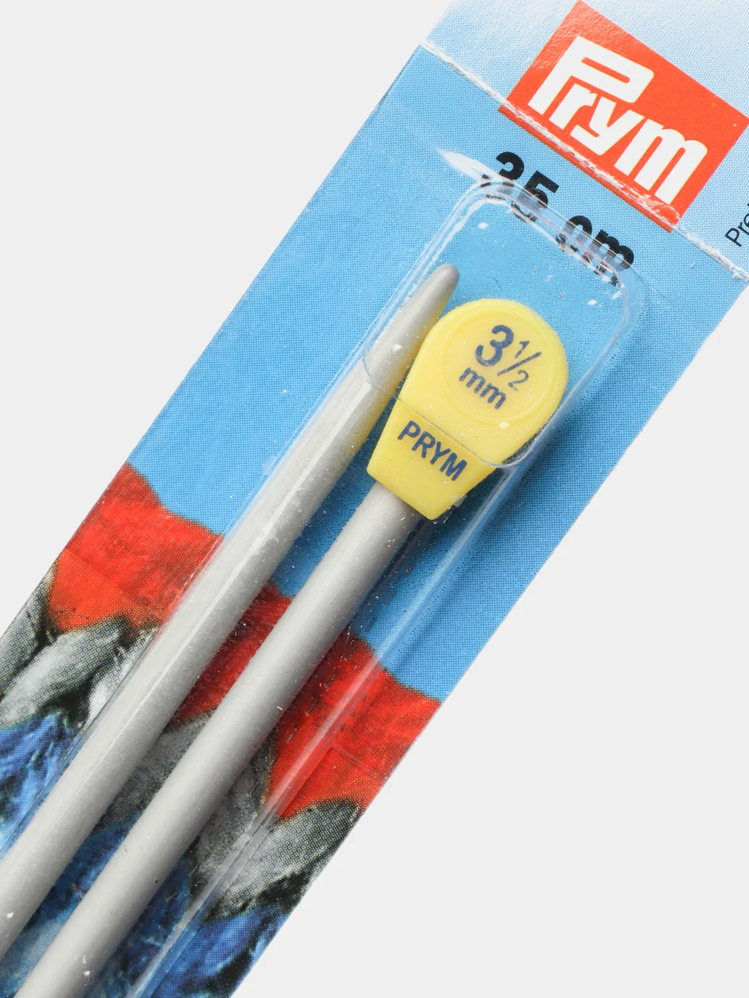Спицы прямые, алюминий, 35 см*3.5 мм, 2 шт. Prym