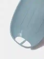 Голубой мыльница на присоске со сливом на ножке