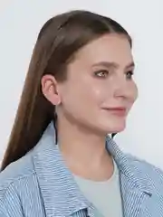 Деревянные серьги Черный огонь