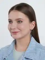 Деревянные серьги Монстера
