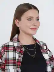 Золотой двухслойная цепочка