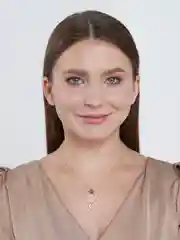 Двойная цепочка на шею "Звезды и луна"