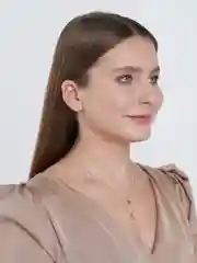 Двойная цепочка на шею "Звезды и луна"