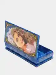 Бирюзовый шкатулка-купюрница для хранения денег и украшений