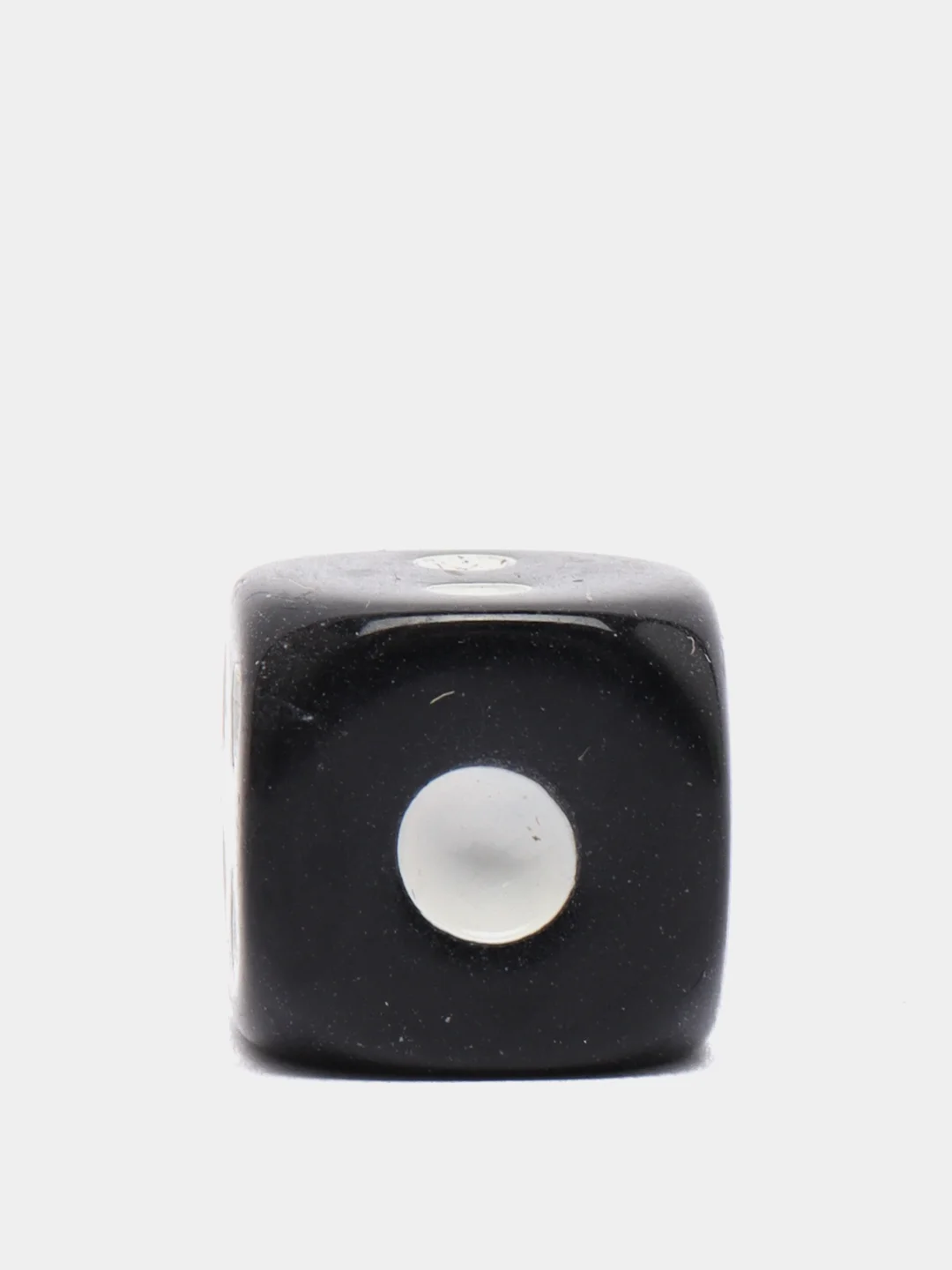 Черный кубики игральные 1,2 см