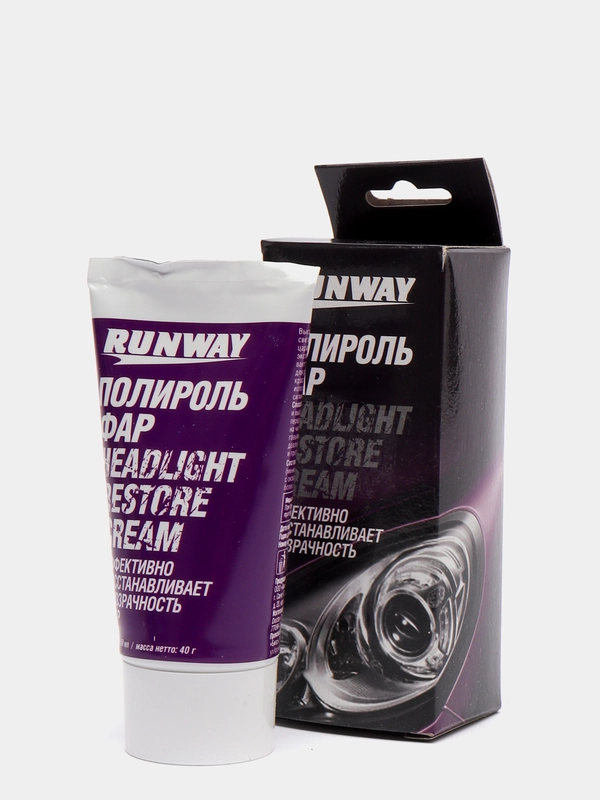 Полироль фар Runway, 50 мл