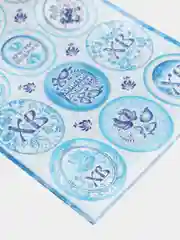 Наклейки пасхальные с глиттером / товары к пасхе/ пасха
