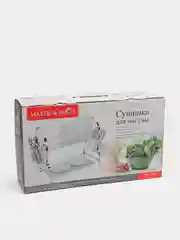 Серебряный подставка для посуды и столовых приборов Mayer&boch, 2-ярусная