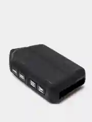 Черный чехол для брелка сигнализации Sher-Khan Mobicar 1/2/A/B силиконовый