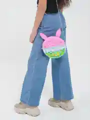 Розовый сумка Pop it, детская