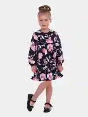 Платье для девочки с длинным рукавом