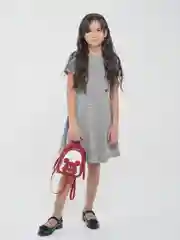 Красный рюкзак женский